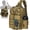 Khaki, variant on Piscifun Fishing Backpack Tackle Bag with 2 Rod Holders, MOLLE System, Water-Resistant Lightweight Sling Bag, Digital Camouflage