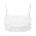 thumbnail image 1 of EeaseMX 1 chaleco de mujer con sujetador bandeau delicado para otoño e invierno (blanco, talla L), 1 of 7