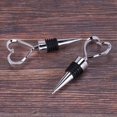 thumbnail image 4 of 8Pcs Heart Wine Bottle Stoppers, Champagne Colser for Sealing Wine, Beer - Love Decorative Wine Corks, 4 of 8