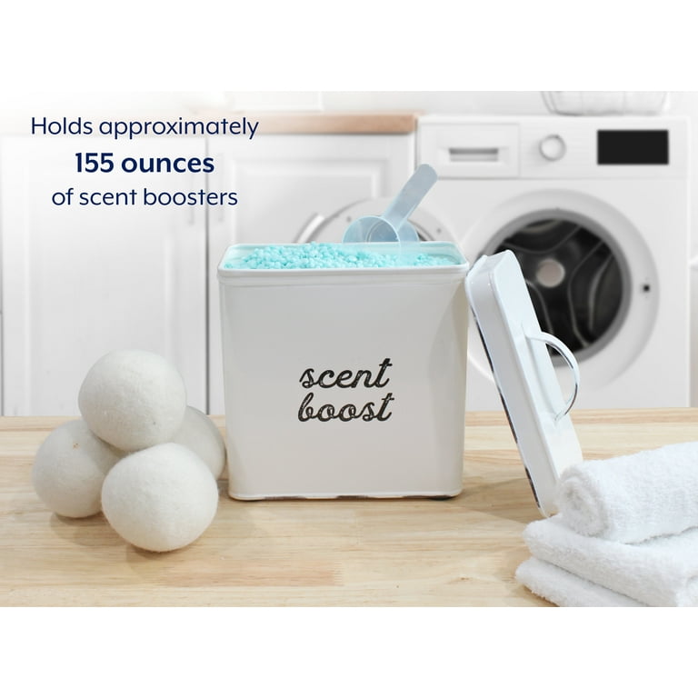 Hemoton laundry storage box laundry bin scent booster beads dispenser  laundry bottle laundry beads sealed container Lotion Sub Container  household