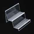 thumbnail image 5 of Kesenlong Clear Two Layer Handbag Organizer Purse Display Rack Jewelry Riser Shelf, 5 of 8