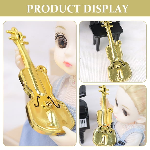 Oferta: Adorno de Violín Hecho a Mano, Regalo Musical, Mini Violín con Soporte y Estuche, 8, 10, 14, 16, 20 cm Oferta: Adorno de Violín Hecho a Mano, Regalo Musical, Mini Violín con Soporte y Estuche, 8, 10, 14, 16, 20 cm