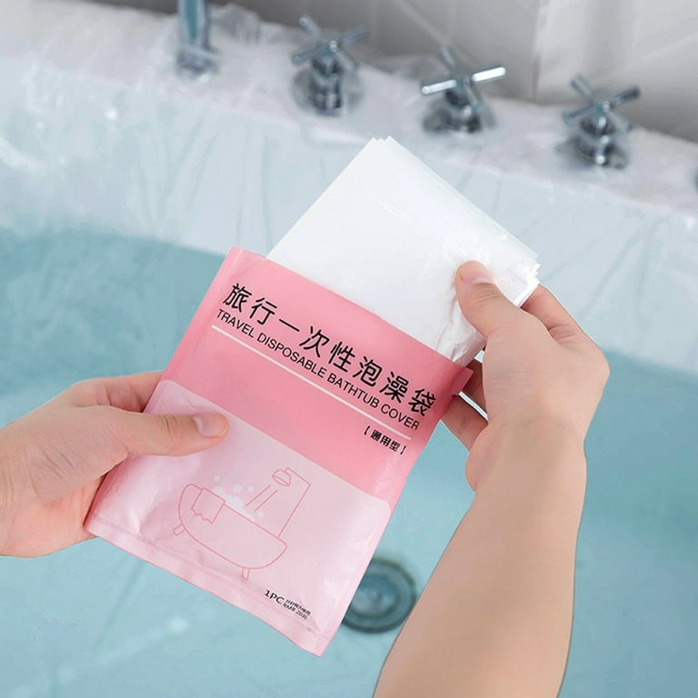 YULONG Lab 30 Pack Disposable Bathtub Cover Liner, Ultra Large Bathtub  Liner Plastic Bag for Salon, Household and Hotel Bath Tubs (102x47 Inch) :  : Tools & Home Improvement