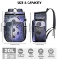 thumbnail image 2 of Softball and Baseball Sports Backpack Cooler, Leakproof and Insulated, Perfect for Training and Game Days, 2 of 2