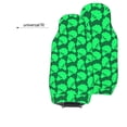 thumbnail image 6 of Sigee Green Broccoli for Universal Car Seat Covers, Premium Car Seat Protector Set for Cars, SUVs, Trucks, 6 of 7