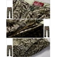 thumbnail image 4 of Matchstick Men's Retro Relaxed Plus Size Cargo Pants with Multi Pockets, 4 of 7
