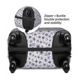 Bingfone Blue Dandelion Luggage Cover Washable Suitcase Cover Protector