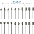 thumbnail image 2 of Juego de brocas de diamante Sworker, 20 unidades, 120 granos, para Dremel, 2 of 9