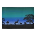 thumbnail image 2 of MKHERT African Savanna Doormat Rug Home Decor Floor Mat Bath Mat 23.6x15.7 inch, 2 of 3