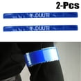 thumbnail image 1 of Bangcool 2PCS Reflective Band Universal Night Safety Slap Ankle Band Running Pants Strap for Cycling Running, 1 of 10