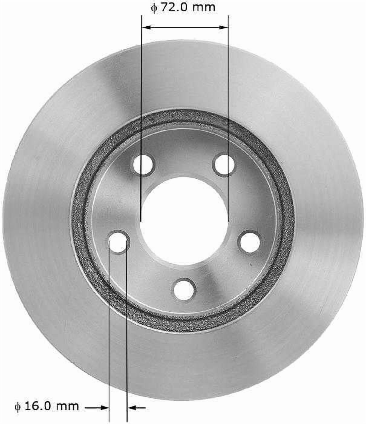 BENDIX PREMIUM PRT5075 - Disc Brake Rotor Fits select: 1998-2003 FORD RANGER, 1995-2000 FORD EXPLORER
