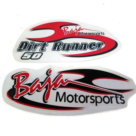 - DR50-616 Baja OEM Decal Set Graphic And Warning