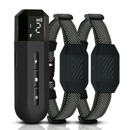 Dog Shock Collar with Remote Dog Training Collar for Large Medium Small DogsWaterproof Rechargeable