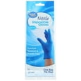 thumbnail image 2 of Great Value Puncture Resistant Nitrile Disposable Multipurpose Cleaning Gloves, Blue, 10 Count, 2 of 3