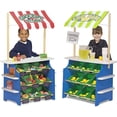 thumbnail image 2 of 2en1 Tienda de Comestibles y Puesto de Limonada Melissa & Doug Hecho de Madera Infantil Multicolor Melissa & Doug MD-9385843, 2 of 2