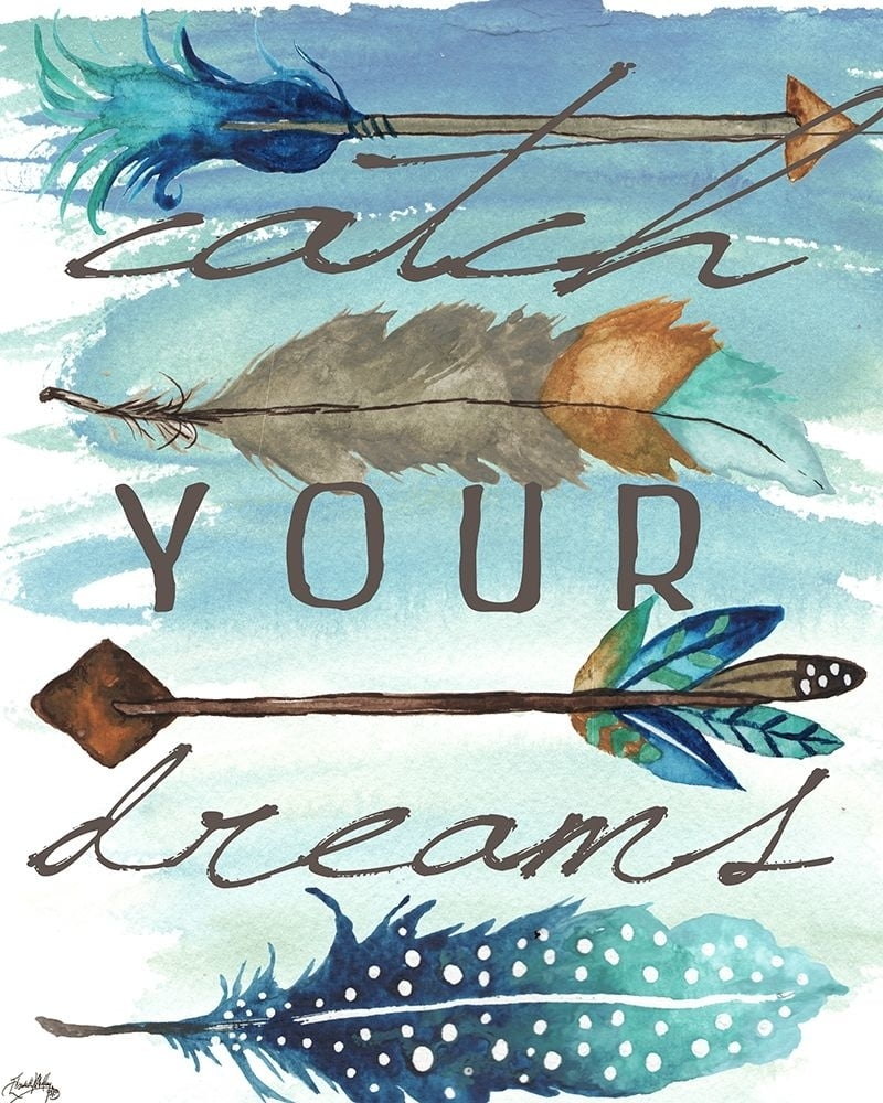 Catch Your Dreams Poster Print by Elizabeth Medley (30 x 24) Walmart