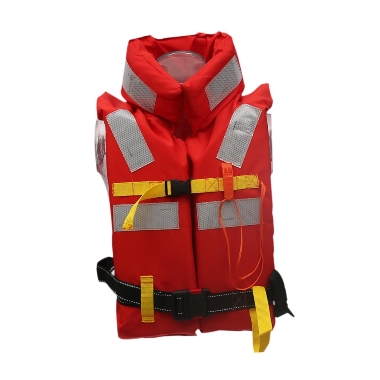 DimyFew Marine Life Jacket Lightweight Life Vest for Beach Gear Buoyancy Watersports Adults Hooded