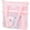Small, Zipper Closure - Pink, variant on Collapsible Portable Shower Caddy Tote with Handles, Foldable Plastic Basket for Bathroom, Travel & Dorm