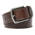 thumbnail image 2 of Men's Casual Genuine Leather Belt Jeans Solid Belts for Men 1.5inch Width, 2 of 5