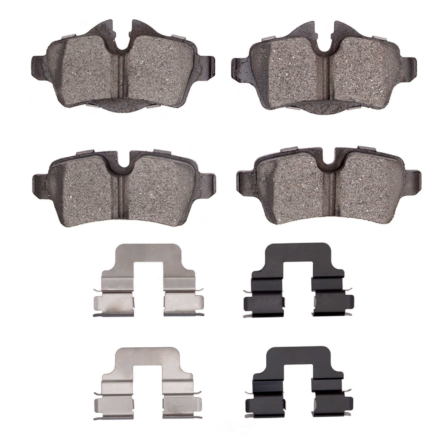 Dynamic Friction Company 1115-1309-01 DFC Active Performance Pads and Hardware Kit