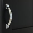 thumbnail image 5 of GlideRite 3 in. Center Arched Square Pulls Cabinet Hardware Handles, Polished Chrome, Pack of 10, 5 of 5