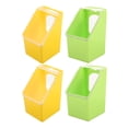 thumbnail image 3 of MOVTOTOP Quail Feeder for Pet Use Made of Durable PP Material Assorted Color Simple Design 4pcs, 3 of 8