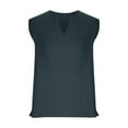 thumbnail image 4 of Tejiojio Independence Day Men's Summer Three-dimensional Loose V-neck Top, 4 of 6