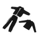 thumbnail image 4 of Ropa para figuras de acción masculinas a escala 1/12, conjuntos de ropa para muñecos de 6 pulgadas, manga larga, estilo casual. Negro, 4 of 9