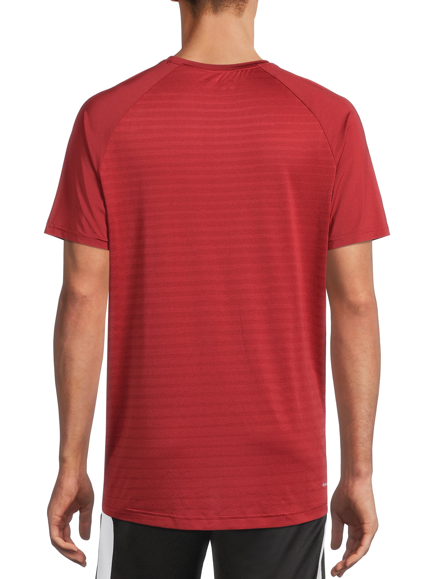 Russell Men's and Big Men's Active Asymmetrical Striped T-Shirt, up to Size 5XL