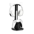 thumbnail image 4 of Detachable RGB Light Controller Charging Dock and Headset Holder for PlayStation 5 Model PS Color 2029-P5, 4 of 4