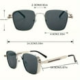 thumbnail image 6 of Fashionable And Unique High Quality Design Fashion Glasses for Men And Women, Anti-Reflective Lenses Perfect for Outdoor Activities, Vacation Travel, Driving, And Summer Beach Must Have, 6 of 9