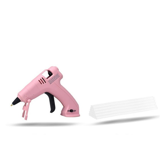 Cordless Hot Melt Glue Gun Child Hand Crafts Home DIY Repair Use 7mm Glue Stick Wireless Glue Gun 3.6V 2000mAh 60 min use time ,Effortless Crafting