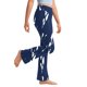 thumbnail image 4 of Odeerbi 2-13 Años Niñas Pierna Ancha Pantalones Yoga Entrenamiento Danza Deportes Pantalones Elasticidad Lindo Alto Cintura Pantalones de Pierna Recta, 4 of 8
