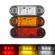thumbnail image 3 of 10pcs 3LED LED Automotive Trailer Side Marker Lamp Winding Lamp Side Marker Lamp Trailer Tail Light Yellow, 3 of 3