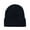 Black, variant on Pack of 5 Cuffed Beanies Skullies for Men and Women (Mix)