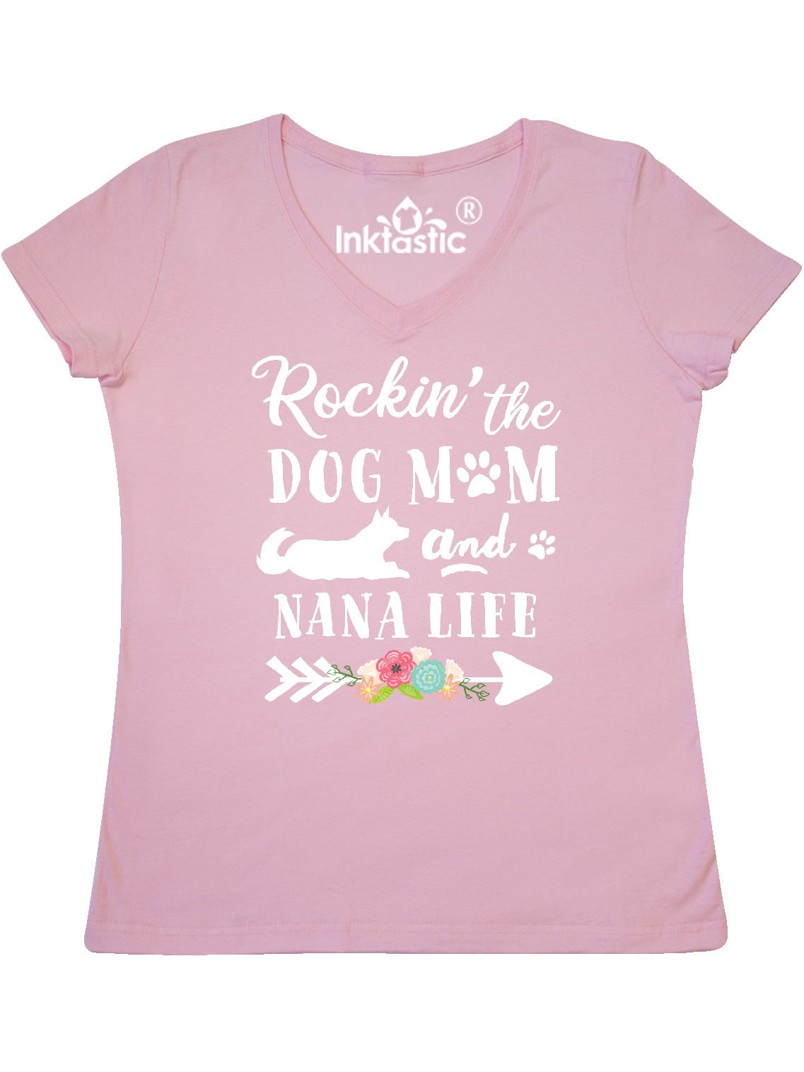 Women Dog Mom Paw T-shirt Jumper Shirt Long Sleeve Slogan Top Casual Pullover