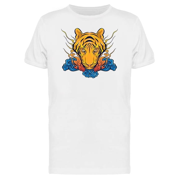 Tattoo Graphic Japanese Tiger Tee Men's -Image by Shutterstock