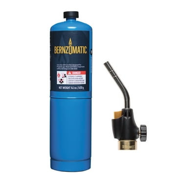 Bernzomatic Utility Torch Kit with 14.1 oz Propane Fuel and Adjustable Trigger-Start Ignition Torch