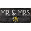 Wichita State Shockers 6'' x 12'' Mr. & Mrs. Sign