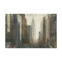Trademark Fine Art 'Urban Movement I NY Neutral Crop' Canvas Art by Myles Sullivan