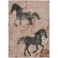 thumbnail image 2 of Addison Rugs Chantille Indoor/Outdoor Transitional Geometric, Abstract Paprika Washable Rectangle Rug, 3' x 5', 2 of 6