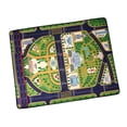thumbnail image 1 of Alfombra de juego para niños, alfombra de pista de coche, de suelo para niños, 55 x 43 pulgadas, gran respaldo antideslizante, de juego gruesa de Estilo C, 1 of 8