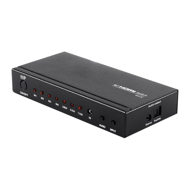 Monoprice 4k 4x1 Hdmi 1 4 Usb 2 0 Kvm Switch Monoprice Com