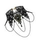 thumbnail image 5 of Sonducket Gargantilla de vampiro collar negro exquisita piedra preciosa erógenos cómodos colmillos para Cosplay para Festival para fiesta Collar 5piezas Sonducket CBP214017, 5 of 6