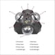 thumbnail image 5 of Fiesta Dj 3 Three Head Disco Ball Projection With Voice Control RGB Color Strobe Lights For Birthday Wedding Club, 5 of 5
