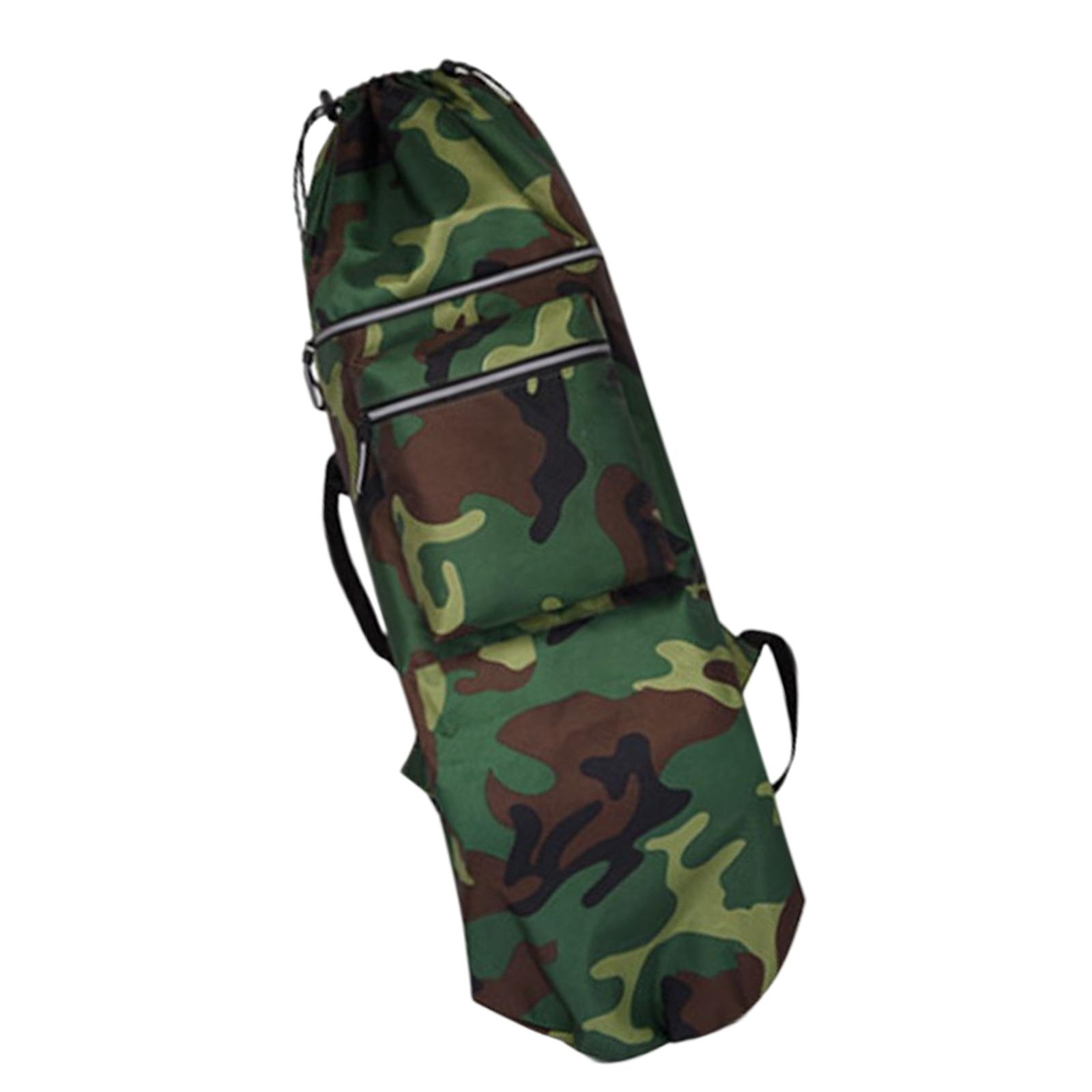 Skateboard Backpack with Adjustable Shoulder Straps, Skateboard Bag for