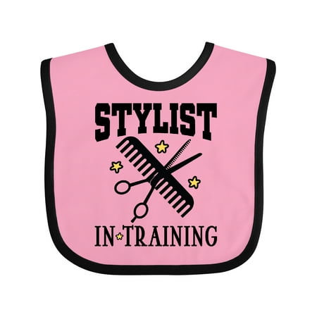 

Inktastic Stylist in Training Girls Salon Gift Baby Girl Bib