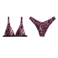 thumbnail image 2 of Conjunto de bikini para mujer Traje de baño de dos piezas elástico transpirable de moda Traje de baño para mujer Colorido M, 2 of 6