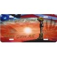 thumbnail image 2 of All Gave Some Some Gave All License Plate, 2 of 2