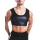 thumbnail image 2 of 26-27 New Upgraded Men Gym Underwear Skin-friendly. Multi-function Instant Flat Abdomen Effect Silver Breathable Slimming Body Shapers Vest, 2 of 4